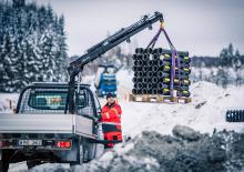 Macarale hidraulice de încărcare Hiab T-HiDuo 013-1