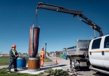 Macarale hidraulice de încărcare Hiab X-CLX 058 B-1 