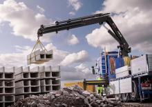 Macarale hidraulice de încărcare Hiab X-Duo 288 EP-2 