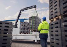 Macarale hidraulice de încărcare Hiab X-HiDuo 072 B-1