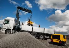 Macarale hidraulice de încărcare Hiab X-HiPro 192 E-5 Jib 45X-2
