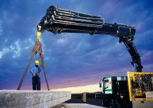 Macarale hidraulice de încărcare Hiab XS 077 B-3 DUO