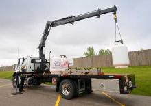 Macarale hidraulice de încărcare Hiab XS 166 B-2 HIDUO