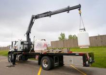 Macarale hidraulice de încărcare Hiab XS 166 D-4 DUO