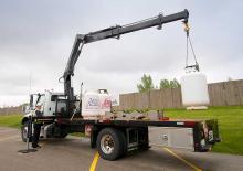 Macarale hidraulice de încărcare Hiab XS 166 E-5 HIDUO