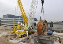 Macarale mobile - braț cu zăbrele Liebherr LG 1750
