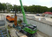 Macarale mobile - braț telescopic Sennebogen 624E