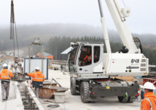 Macarale mobile - braț telescopic Sennebogen 643 M