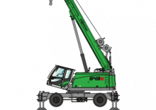 Macarale mobile - braț telescopic Sennebogen 643E