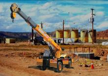 Macarale mobile industriale Escorts TRX 15