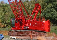 Macarale pe șenile - braț cu zăbrele Manitowoc 11000-1