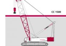 Macarale pe șenile - braț cu zăbrele Terex-Demag CC 1500