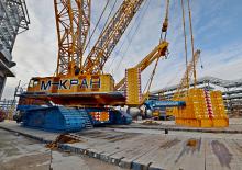 Macarale pe șenile - braț cu zăbrele Terex-Demag CC 8800