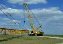 Macarale pe șenile - braț cu zăbrele Liebherr LR 1110