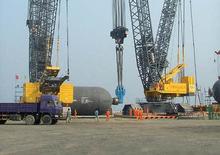 Macarale pe șenile - braț cu zăbrele Liebherr LR 11350