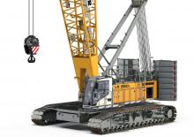Macarale pe șenile - braț cu zăbrele Liebherr LR 1250.1 