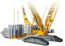 Macarale pe șenile - braț cu zăbrele Liebherr LR 13000
