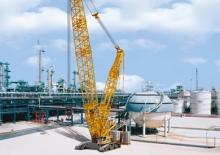 Macarale pe șenile - braț cu zăbrele Liebherr LR 1500