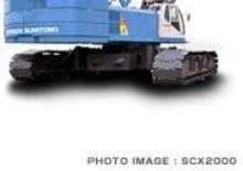 Macarale pe șenile - braț cu zăbrele Hitachi Sumitomo SCX 2000