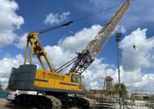 Macarale pe șenile - braț cu zăbrele Hitachi Sumitomo SCX 900-2