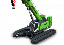 Macarale pe șenile - braț telescopic Sennebogen 6133 E