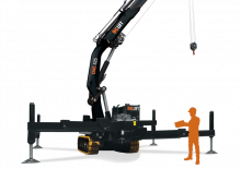 Macarale pe șenile - braț telescopic BG Lift CWE 525