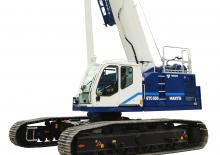 Macarale pe șenile - braț telescopic Tadano GTC-550