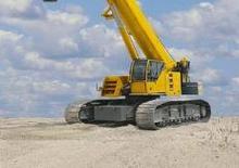 Macarale pe șenile - braț telescopic Liebherr LTR 1100