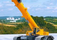Macarale pe șenile - braț telescopic Liebherr LTR 1220