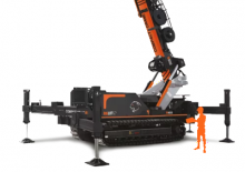 Macarale pe șenile - braț telescopic BG Lift M 4000