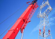Macarale pe șenile - braț telescopic Sany SCC250TB