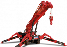 Macarale pe șenile - braț telescopic UNIC URW-1006