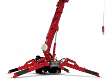 Macarale pe șenile - braț telescopic UNIC URW-806-3