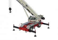 Macarale pentru teren accidentat Link-Belt 75 RT
