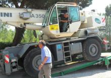 Macarale pentru teren accidentat Terex Bendini A 350