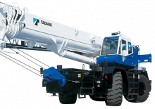 Macarale pentru teren accidentat Tadano GR-750XL
