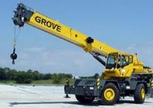 Macarale pentru teren accidentat Grove RT 525 E (4x4x4)