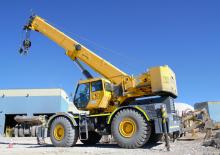 Macarale pentru teren accidentat Grove RT 855 B (4x4x4)