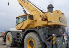 Macarale pentru teren accidentat Grove RT 875 BXL