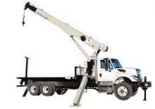 Macarale telescopice montate pe camion National Crane 500E2