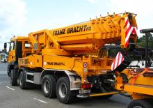 Macarale telescopice montate pe camion ORMIG 804 AC