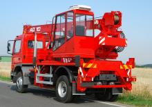 Macarale telescopice montate pe camion CKD Mobilni Jeraby AD 10