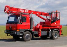 Macarale telescopice montate pe camion CKD Mobilni Jeraby AD 10