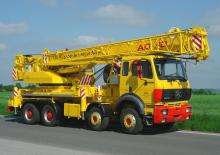 Macarale telescopice montate pe camion CKD Mobilni Jeraby AD 30