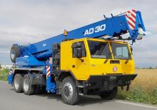 Macarale telescopice montate pe camion CKD Mobilni Jeraby AD 30