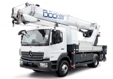 Macarale telescopice montate pe camion Böcker AK 36e
