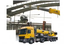 Macarale telescopice montate pe camion Grove GSK 55