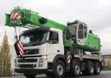 Macarale telescopice montate pe camion Sennebogen HPC 35