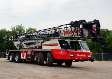 Macarale telescopice montate pe camion Link-Belt HTC-86100