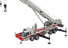 Macarale telescopice montate pe camion Link-Belt HTC-8675 Series II
